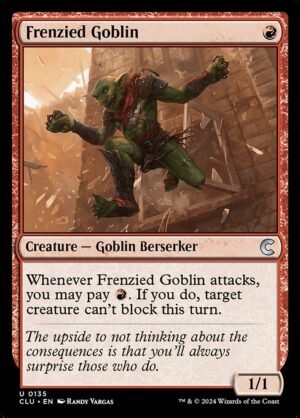 Frenzied Goblin<br /><span class="collector-number">Collector No. 135</span>