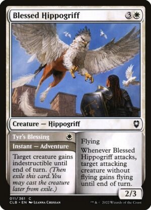 Blessed Hippogriff // Tyr's Blessing<br /><span class="collector-number">Collector No. 11</span>