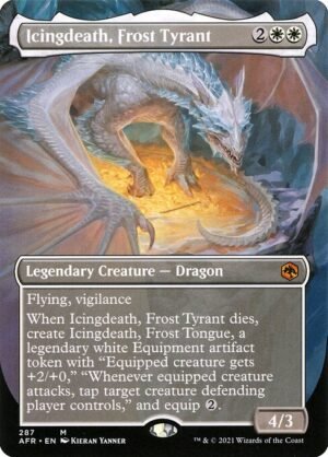 Icingdeath, Frost Tyrant - Foil<br /><span class="collector-number">Collector No. 287</span>