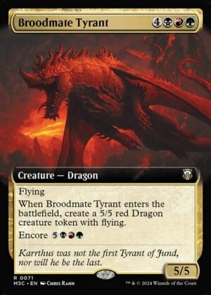 Broodmate Tyrant<br /><span class="collector-number">Collector No. 71</span>
