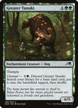 Greater Tanuki<br /><span class="collector-number">Collector No. 189</span>