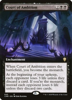 Court of Ambition - Foil<br /><span class="collector-number">Collector No. 645</span>