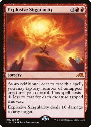 Explosive Singularity<br /><span class="collector-number">Collector No. 140p</span>