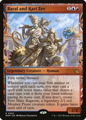 Baral and Kari Zev - Foil<br /><span class="collector-number">Collector No. 302</span>
