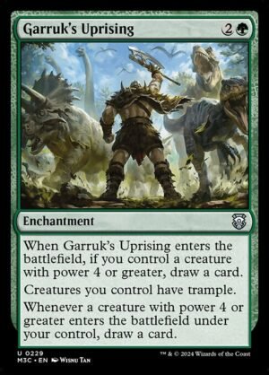 Garruk's Uprising<br /><span class="collector-number">Collector No. 229</span>