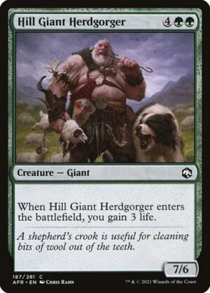 Hill Giant Herdgorger<br /><span class="collector-number">Collector No. 187</span>