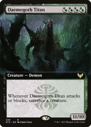 Daemogoth Titan - Foil<br /><span class="collector-number">Collector No. 339</span>