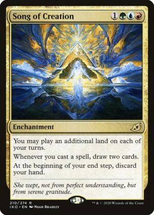 Song of Creation - Foil<br /><span class="collector-number">Collector No. 210</span>