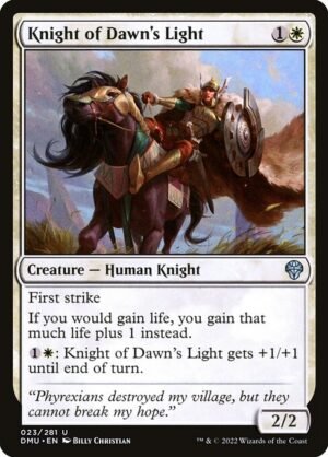 Knight of Dawn's Light<br /><span class="collector-number">Collector No. 23</span>