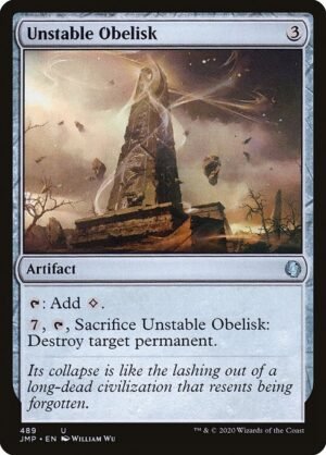 Unstable Obelisk<br /><span class="collector-number">Collector No. 489</span>