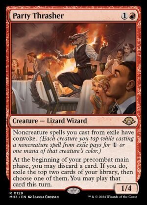 Party Thrasher - Foil<br /><span class="collector-number">Collector No. 129</span>