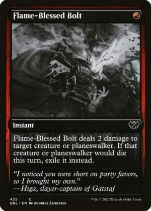 Flame-Blessed Bolt<br /><span class="collector-number">Collector No. 425</span>