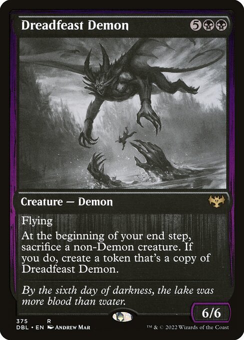 Dreadfeast Demon<br /><span class="collector-number">Collector No. 375</span>