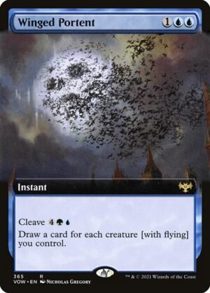 Winged Portent - Foil<br /><span class="collector-number">Collector No. 365</span>