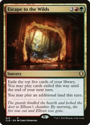 Escape to the Wilds<br /><span class="collector-number">Collector No. 843</span>