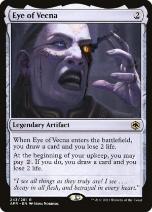 Eye of Vecna - Foil<br /><span class="collector-number">Collector No. 243</span>