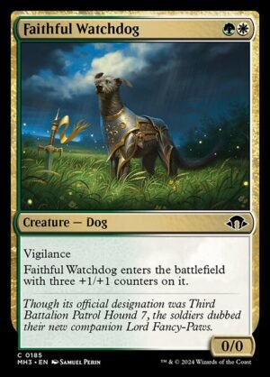 Faithful Watchdog<br /><span class="collector-number">Collector No. 185</span>