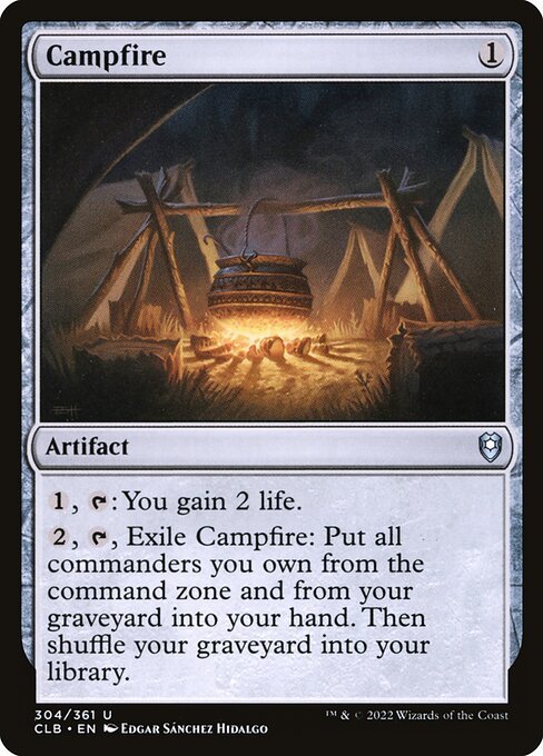 Campfire<br /><span class="collector-number">Collector No. 304</span>