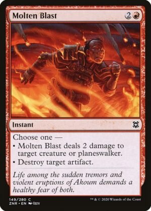 Molten Blast<br /><span class="collector-number">Collector No. 149</span>