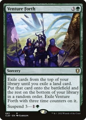 Venture Forth<br /><span class="collector-number">Collector No. 683</span>