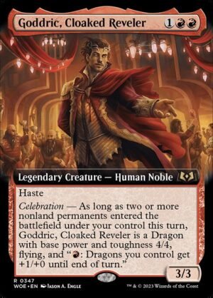 Goddric, Cloaked Reveler<br /><span class="collector-number">Collector No. 347</span>