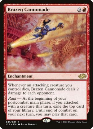 Brazen Cannonade<br /><span class="collector-number">Collector No. 31</span>