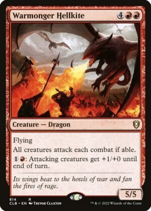 Warmonger Hellkite<br /><span class="collector-number">Collector No. 814</span>