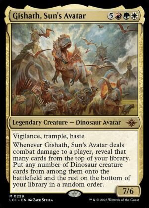 Gishath, Sun's Avatar<br /><span class="collector-number">Collector No. 229</span>