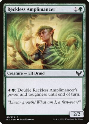 Reckless Amplimancer<br /><span class="collector-number">Collector No. 141</span>