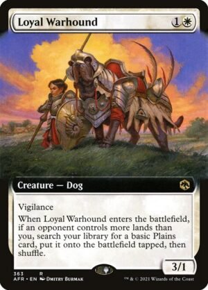 Loyal Warhound - Foil<br /><span class="collector-number">Collector No. 363</span>