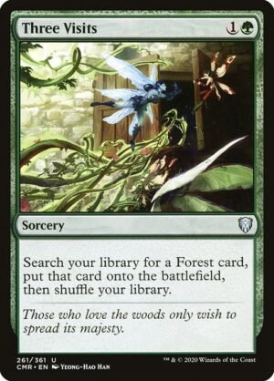 Three Visits<br /><span class="collector-number">Collector No. 261</span>