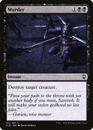 Murder<br /><span class="collector-number">Collector No. 134</span>