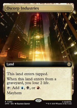 Oscorp Industries<br /><span class="collector-number">Collector No. 282</span>