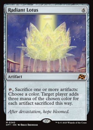 Radiant Lotus - Foil<br /><span class="collector-number">Collector No. 240</span>