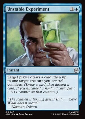 Unstable Experiment<br /><span class="collector-number">Collector No. 47</span>