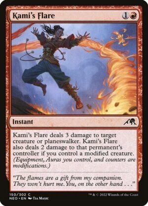 Kami's Flare<br /><span class="collector-number">Collector No. 150</span>