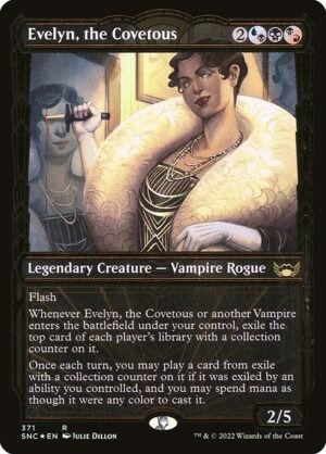 Evelyn, the Covetous - Foil<br /><span class="collector-number">Collector No. 371</span>
