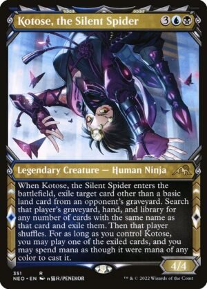 Kotose, the Silent Spider<br /><span class="collector-number">Collector No. 351</span>
