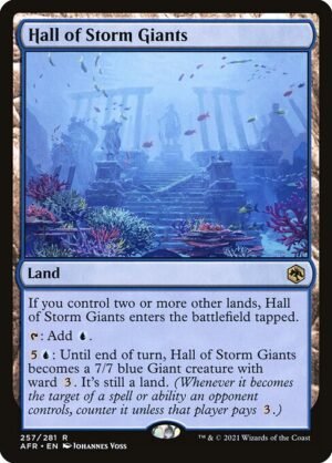 Hall of Storm Giants - Foil<br /><span class="collector-number">Collector No. 257</span>