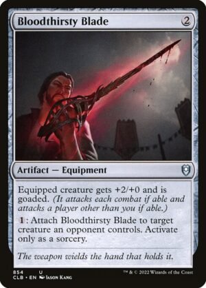 Bloodthirsty Blade<br /><span class="collector-number">Collector No. 854</span>
