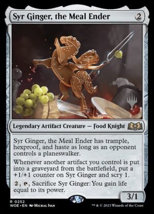 Syr Ginger, the Meal Ender - Foil<br /><span class="collector-number">Collector No. 252p</span>