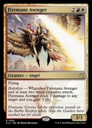 Firemane Avenger<br /><span class="collector-number">Collector No. 189</span>