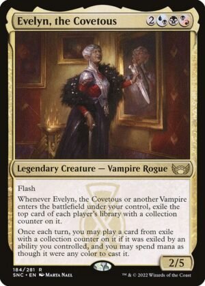 Evelyn, the Covetous - Foil<br /><span class="collector-number">Collector No. 184</span>