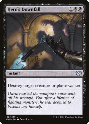 Hero's Downfall<br /><span class="collector-number">Collector No. 120</span>