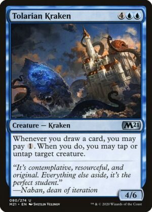 Tolarian Kraken<br /><span class="collector-number">Collector No. 80</span>