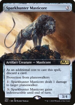 Sparkhunter Masticore<br /><span class="collector-number">Collector No. 384</span>