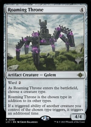 Roaming Throne<br /><span class="collector-number">Collector No. 258p</span>