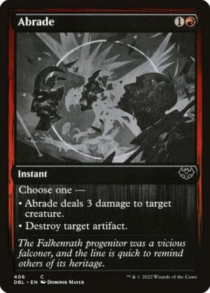 Abrade - Foil<br /><span class="collector-number">Collector No. 406</span>