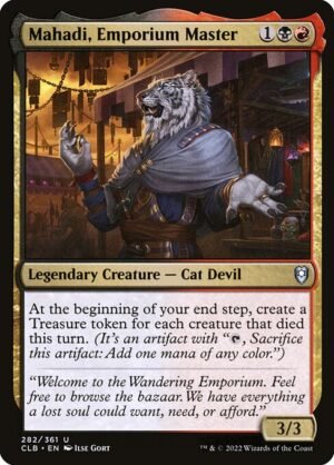 Mahadi, Emporium Master<br /><span class="collector-number">Collector No. 282</span>