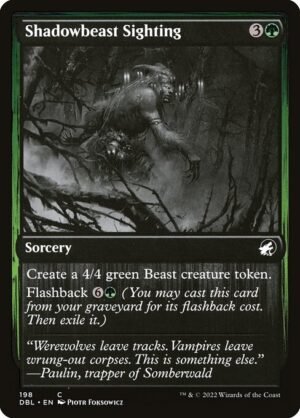Shadowbeast Sighting<br /><span class="collector-number">Collector No. 198</span>